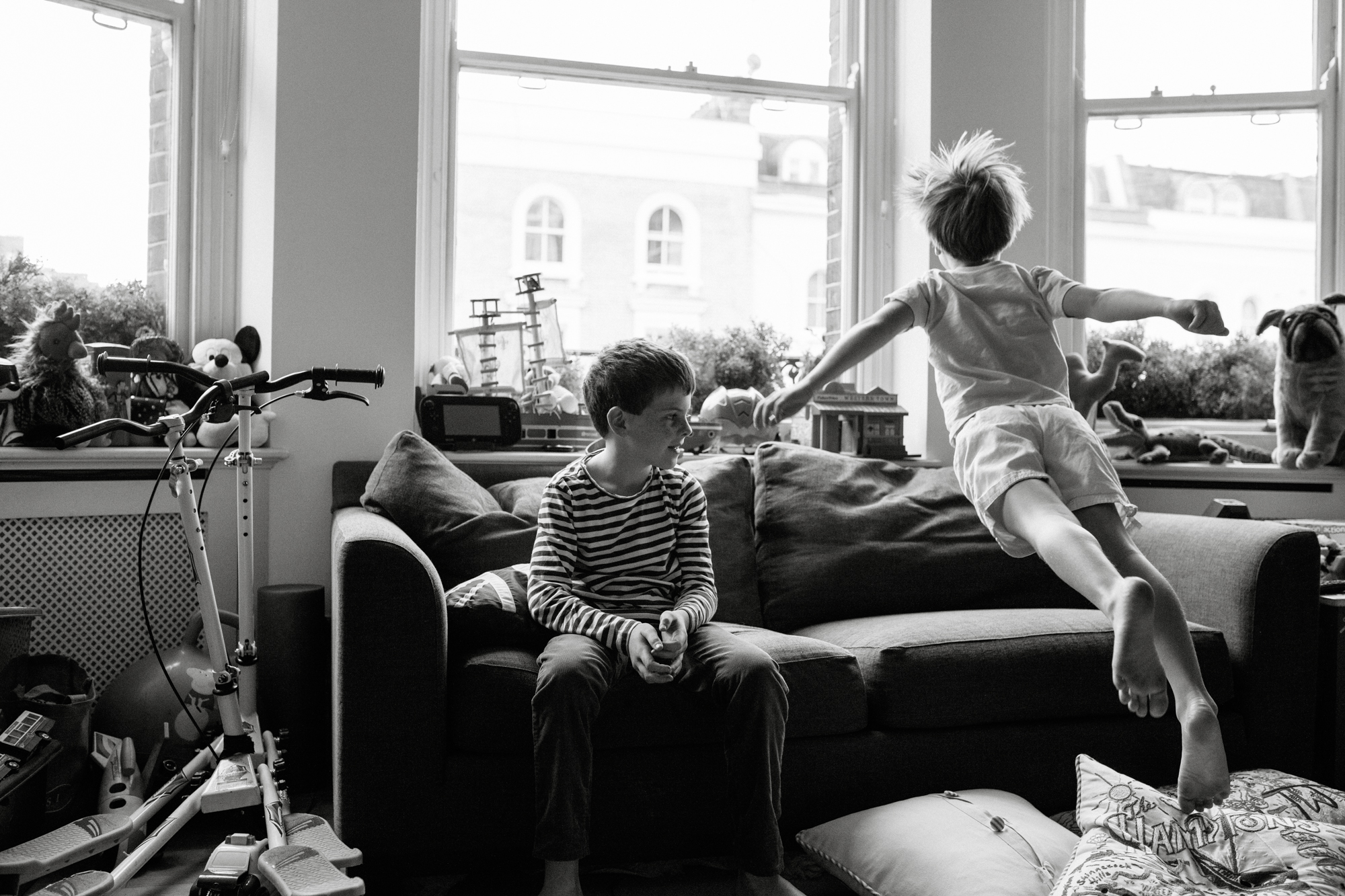 Lifestyle family photographer London