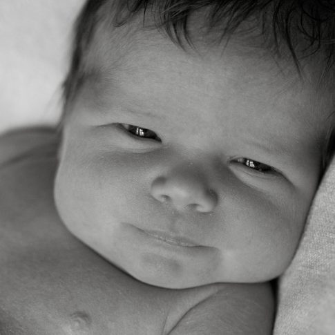 Newborn baby portrait photographer, Marylebone, London