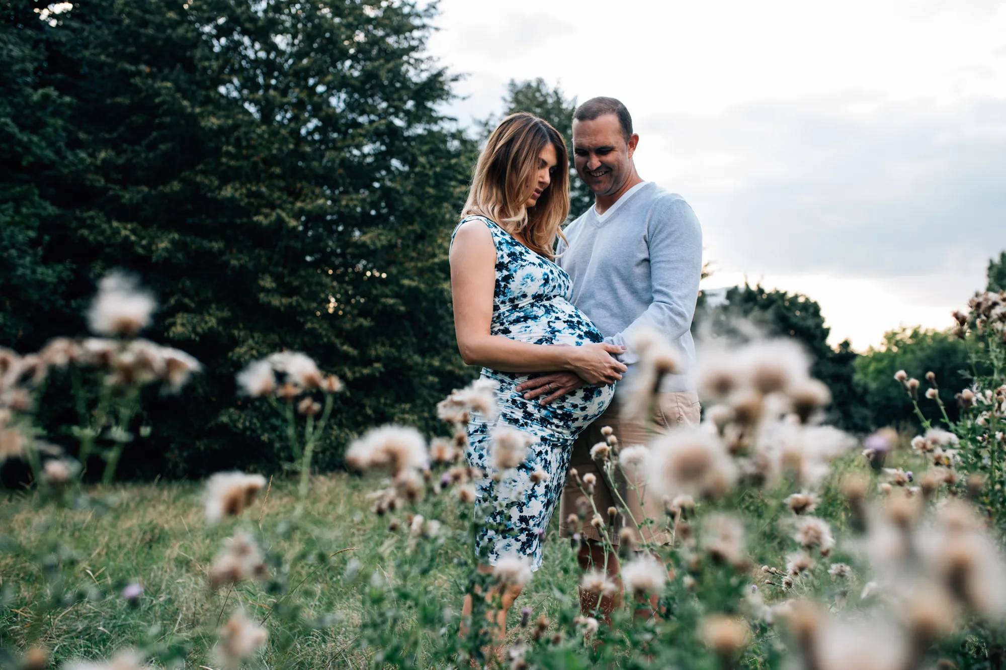 Maternity photography in Primrose Hill, London