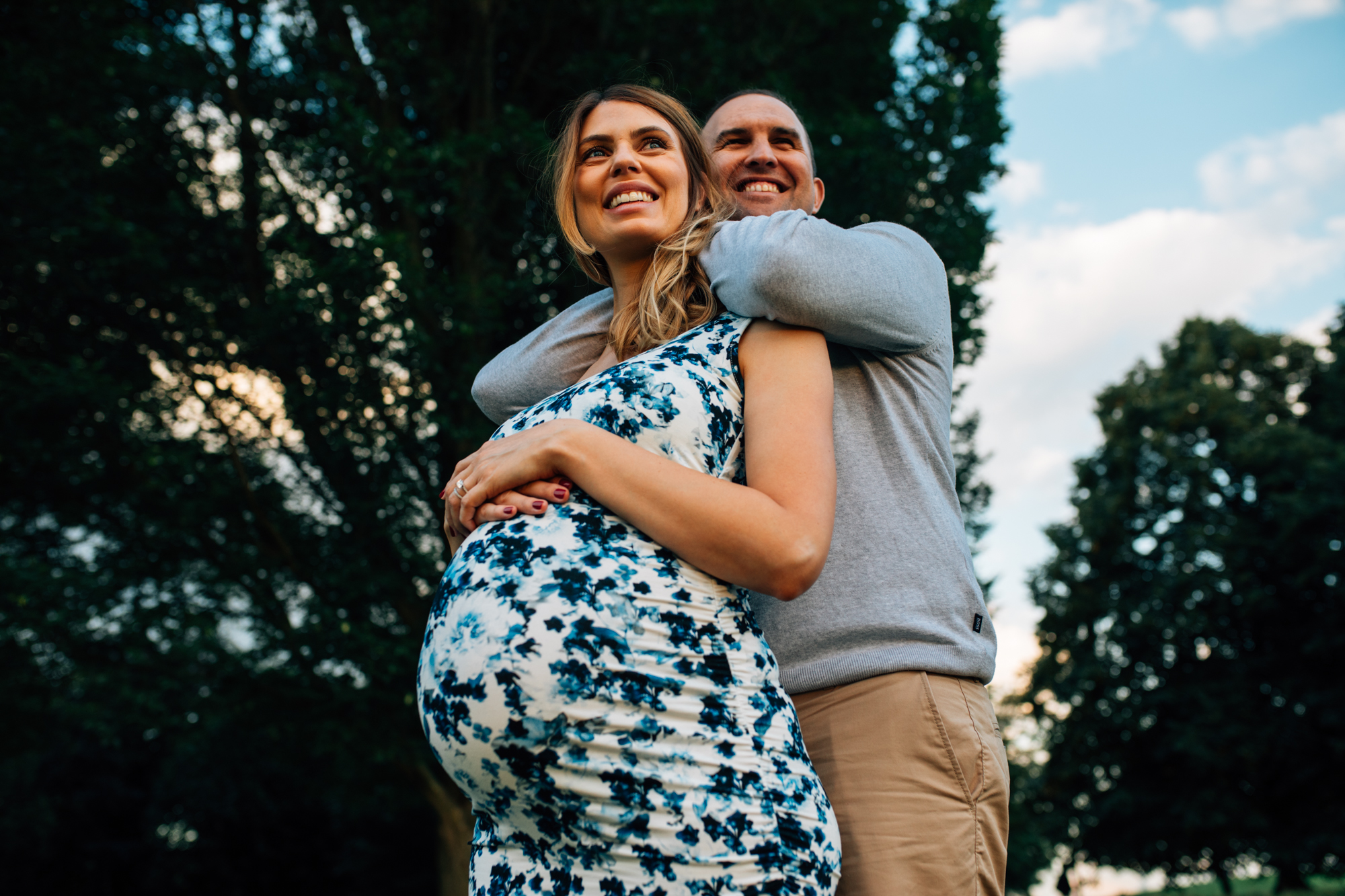 Maternity photography in Primrose Hill, London
