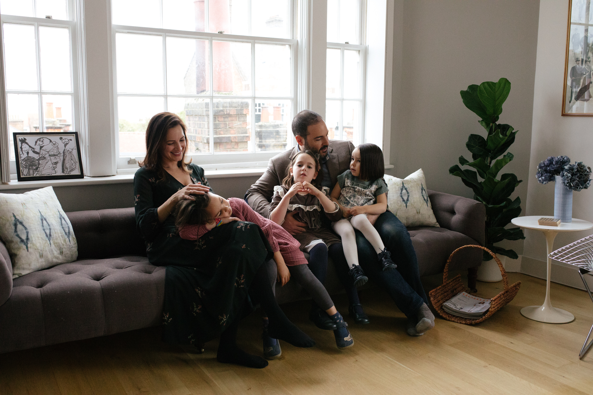 Family portrait photographer London