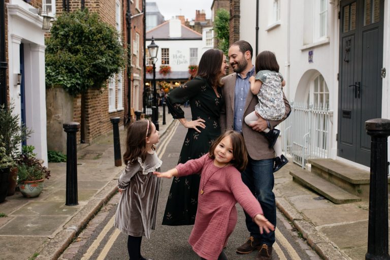 Family portrait photographer London
