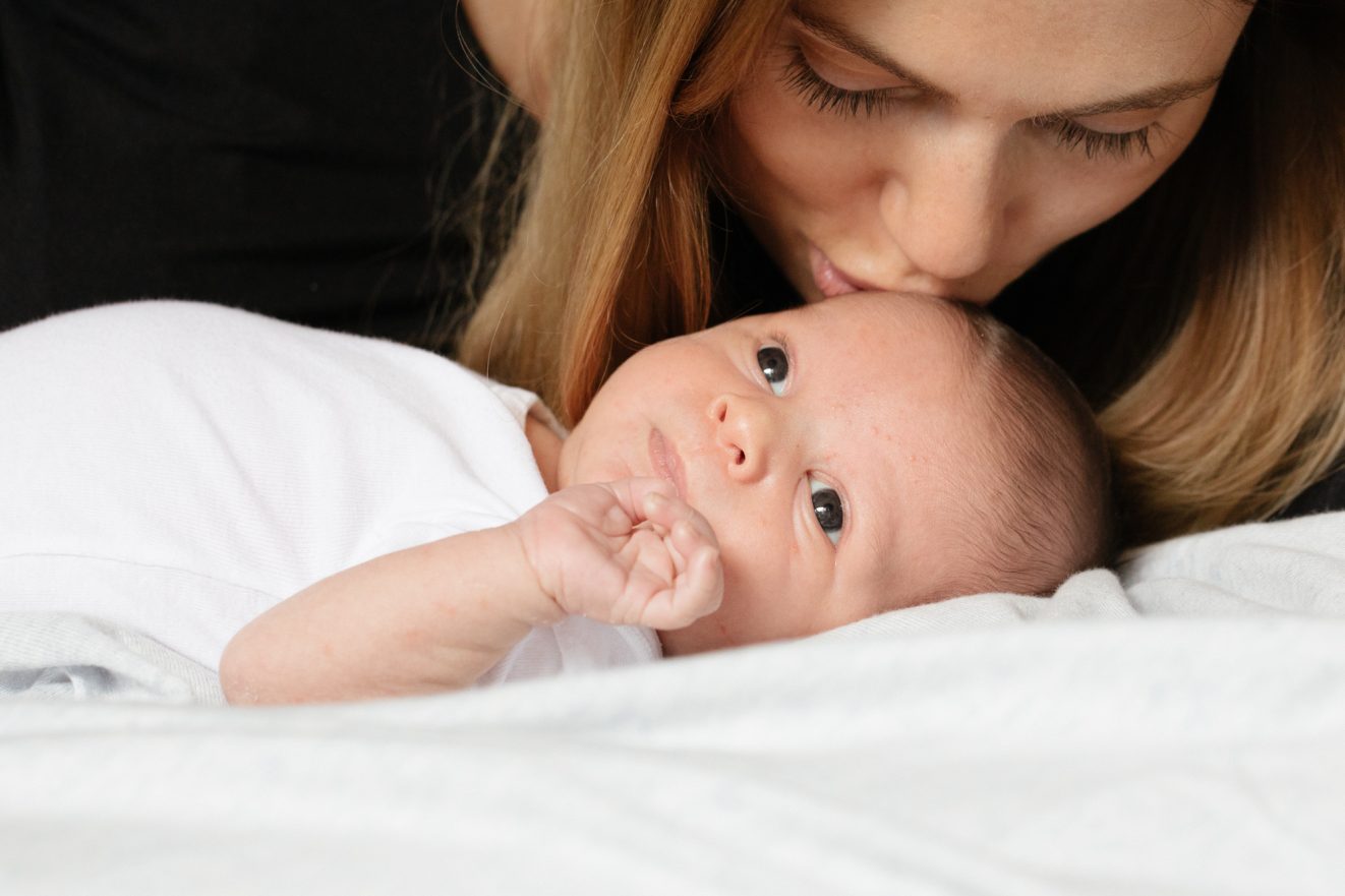 Newborn baby photographer London