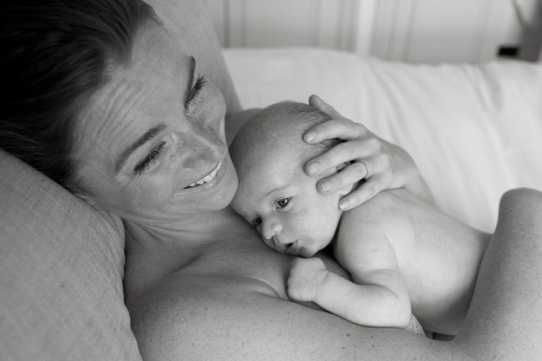 Natural Newborn baby photography London