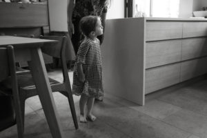 portrait photography, natural light at home