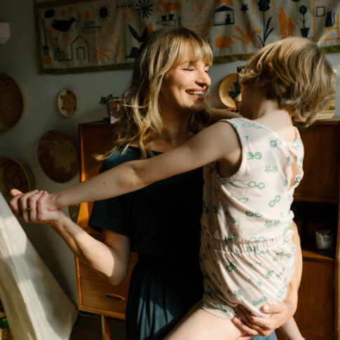 Motherhood portrait photography