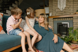 Motherhood portrait photography