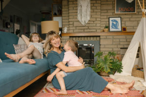 Motherhood portrait photography