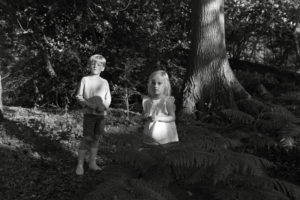 B&W childrens portrait photographer