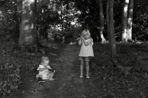 B&W childrens portrait photographer
