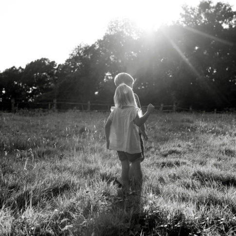 B&W childrens portrait photographer Surrey Kent