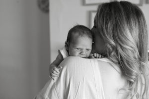 London b&w newborn photography