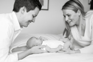 Natural newborn photographer London