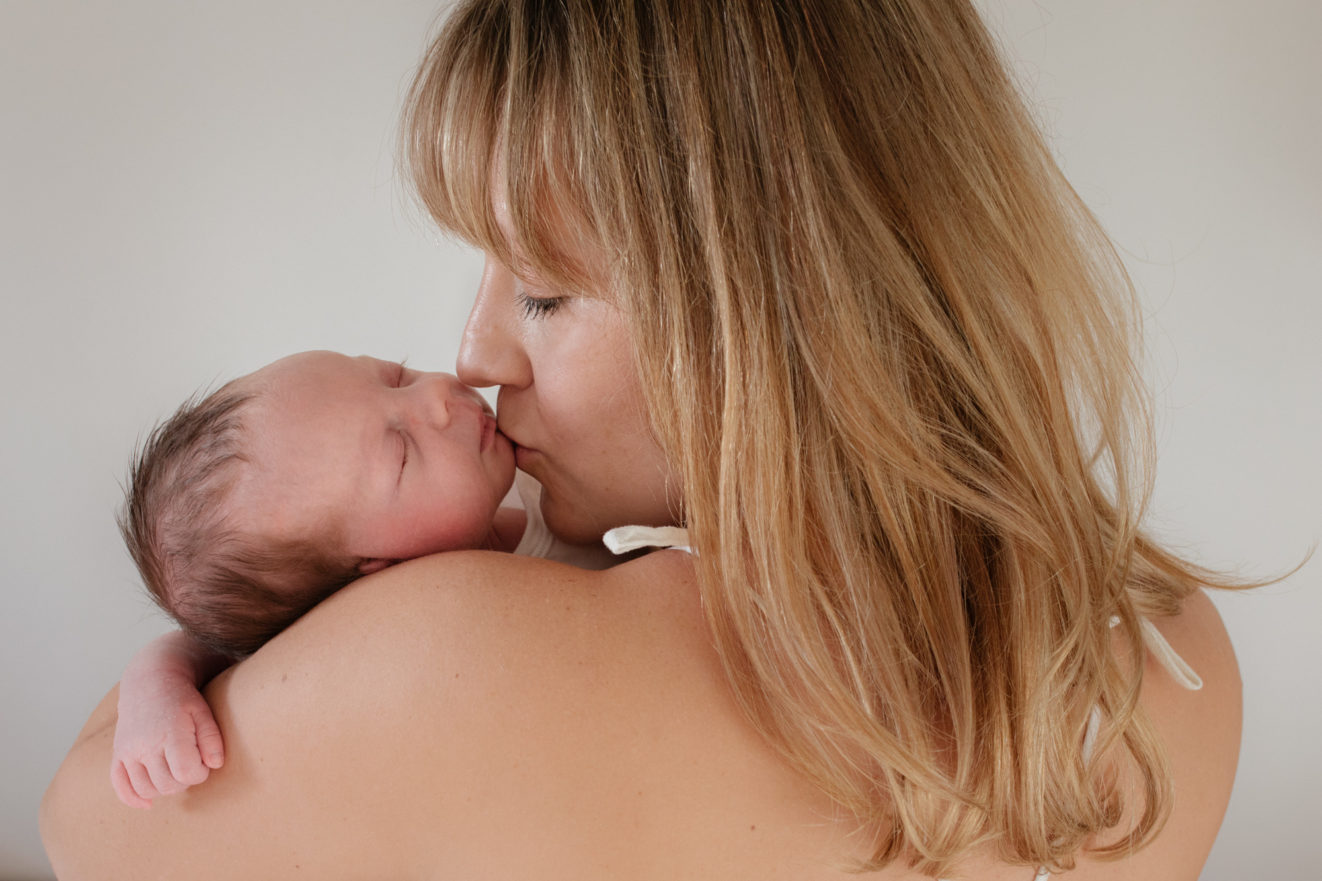 Natural newborn photographer London
