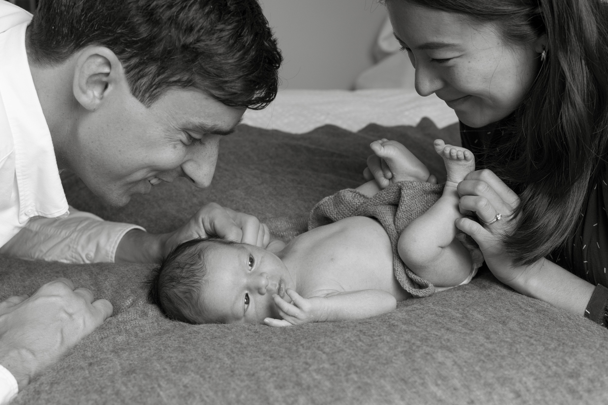 natural newborn and family portrait photography London