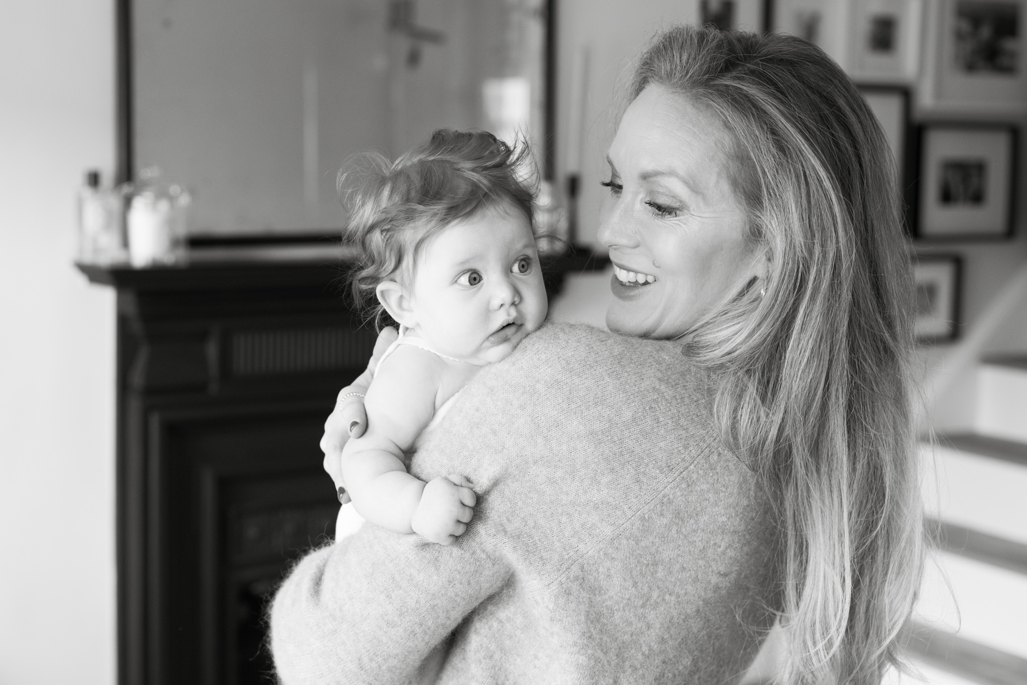 Mother and baby portrait photographer London