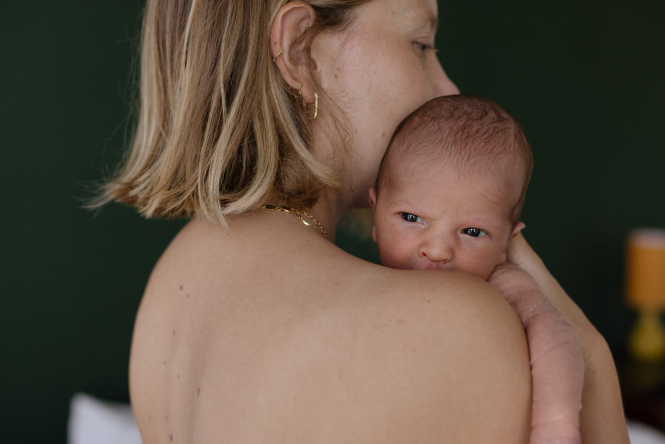 Newborn baby photographer at home, London